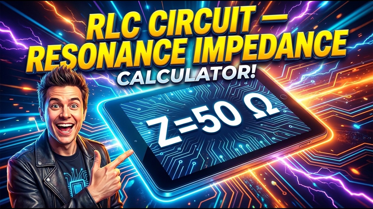 RLC Circuit Calculator — Resonance Impedance
