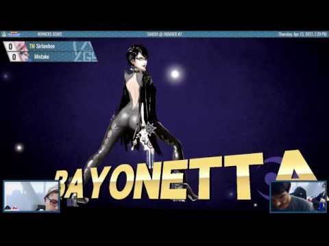 Smash @ Humber 2 - Mistake (Bayonetta) vs SSN Sirbeebee (Mewtwo) - Smash 4 WSF