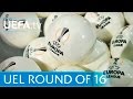 Watch the full UEFA Europa League round of 16 draw