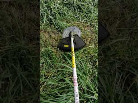 Видео Мотокоса AL-KO FRS 4125 в работе фрезой