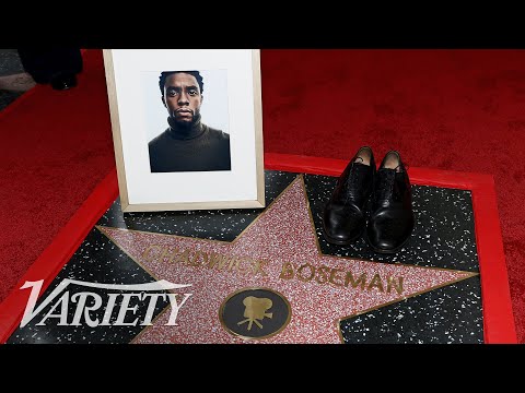 Chadwick Boseman Honored with a Posthumous Star on the Hollywood Walk of Fame