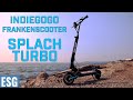 Splach Turbo Review. The Indiegogo electric scooter that launched the brand