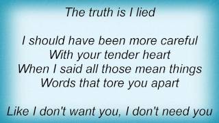 Billy Joe Royal - The Truth Is I Lied Lyrics_1