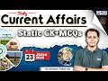 23 June 2025 Current Affairs Live Current Affairs Static GK MCQs Shivam Tiwari Sir KGS SSC