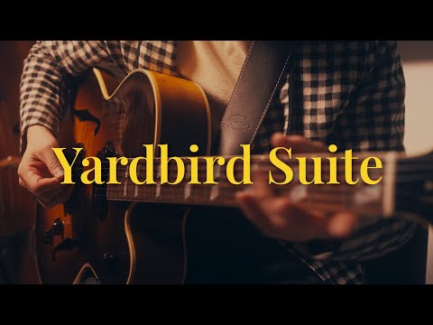 Plays Standards 【 Y 】" Yardbird suite " April , 2023. Jazz guitar and bass duo