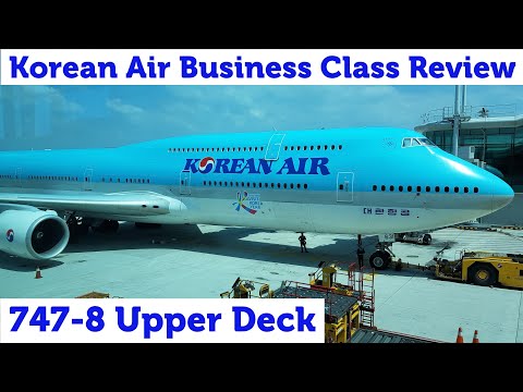 YouTube thumbnail for Korean Air Boeing 747-8 Passenger
