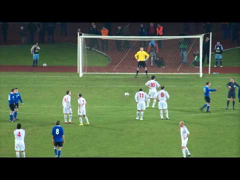 Georgia - Estonia (2-1) Penalty (first goal)