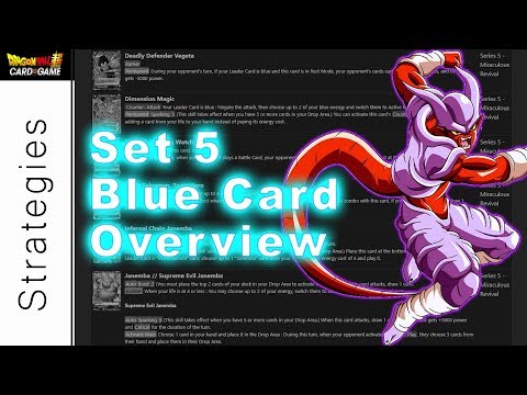 Set 5 Review | Blue Cards | DBS-Decks.com