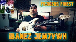 Video thumbnail for Ibanez JEM7VWH Review & Test by Instruments For Emotions