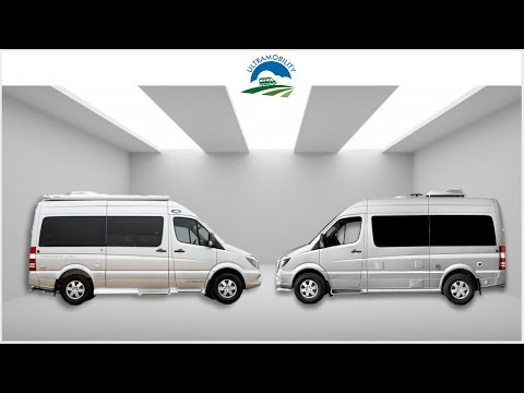 The Top 2 Premium Class B Camper Vans Under 20' | Pleasureway Ascent versus Airstream Interstate 19