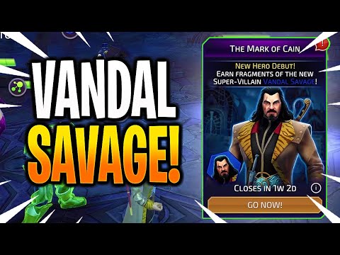 *NEW* LEGENDARY VANDAL SAVAGE HERO CHALLENGE! - DC Legends