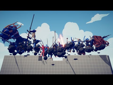 🔥 RANDOM UNITS DEFEND THE TOWER vs EVERY FACTIONS Totally Accurate Battle Simulator TABS 🔥