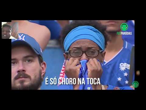 REACT DA PARÓDIA : CRUZEIRO CAIU PRA SERIE B | PARÓDIA  QUARTA CADEIRA MATHEUS & KAUAN
