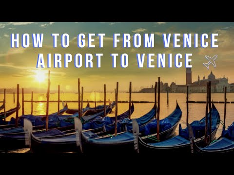 Como ir do aeroporto de Veneza a Veneza