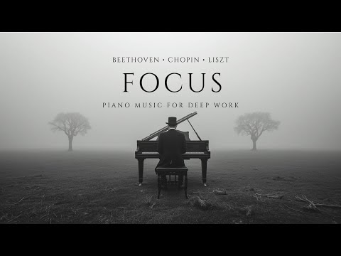Beethoven, Chopin, Liszt | Piano Music for Deep Work, Focus Mode & Concentration