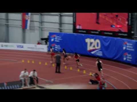 400m [Ž], IV. skupina, Natalija Švenda - Prvenstvo Balkana u dvorani za seniore i seniorke 2026