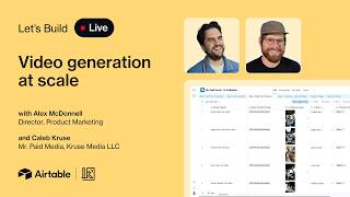 Let's Build LIVE: Video generation at scale
