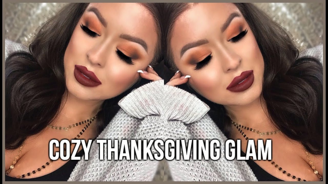 Easy Fall Glam: Thanksgiving Makeup