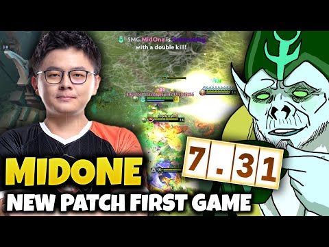 MidOne Dota 7.31 New Patch FIRST GAME!