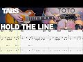 Toto Hold The Line Guitar Cover WITH TABS