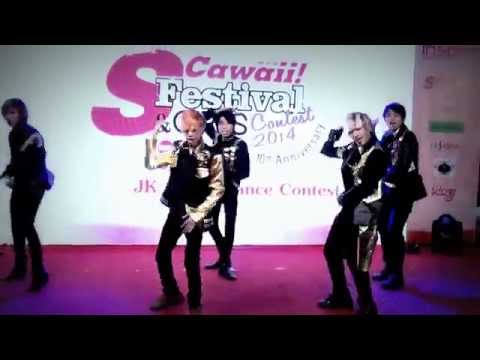 "Vongola" cover "Lucifer+Everybody" (SHINee) @ "S-Cawaii! JK Cover Dance 2014" :final round