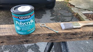 How To Finish Old Barnwood for Indoor Use (Make it Beautiful)