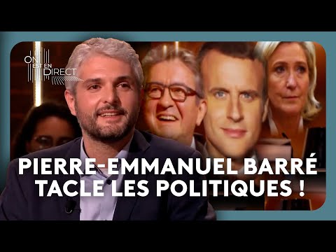 Pierre-Emmanuel Barré paints a scathing portrait of politicians
