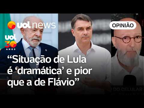 Lula não aproveitou pior momento de Flávio e agora vive situação ‘dramática’ | Josias de Souza