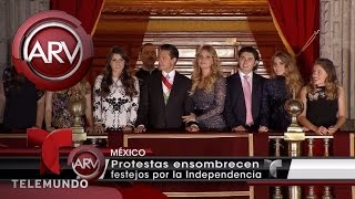 México no quiere a Peña Nieto ni en sus fiestas