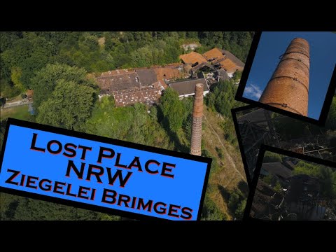 Lost Place from Above - Falzziegelwerk Brimges - DJI Mini 3 Pro