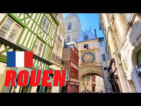 O Interior da França é Incrível! | Conheça Rouen 🇫🇷