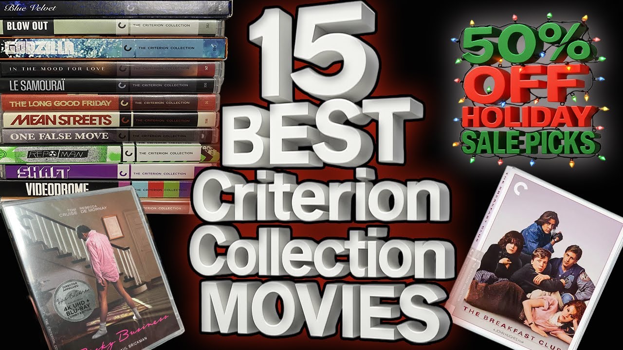 15 BEST Criterion Collection Movies (Barnes & Noble 50% Off Sale!)