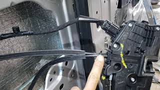 2020 Ford Transit - sliding door latch cabling system