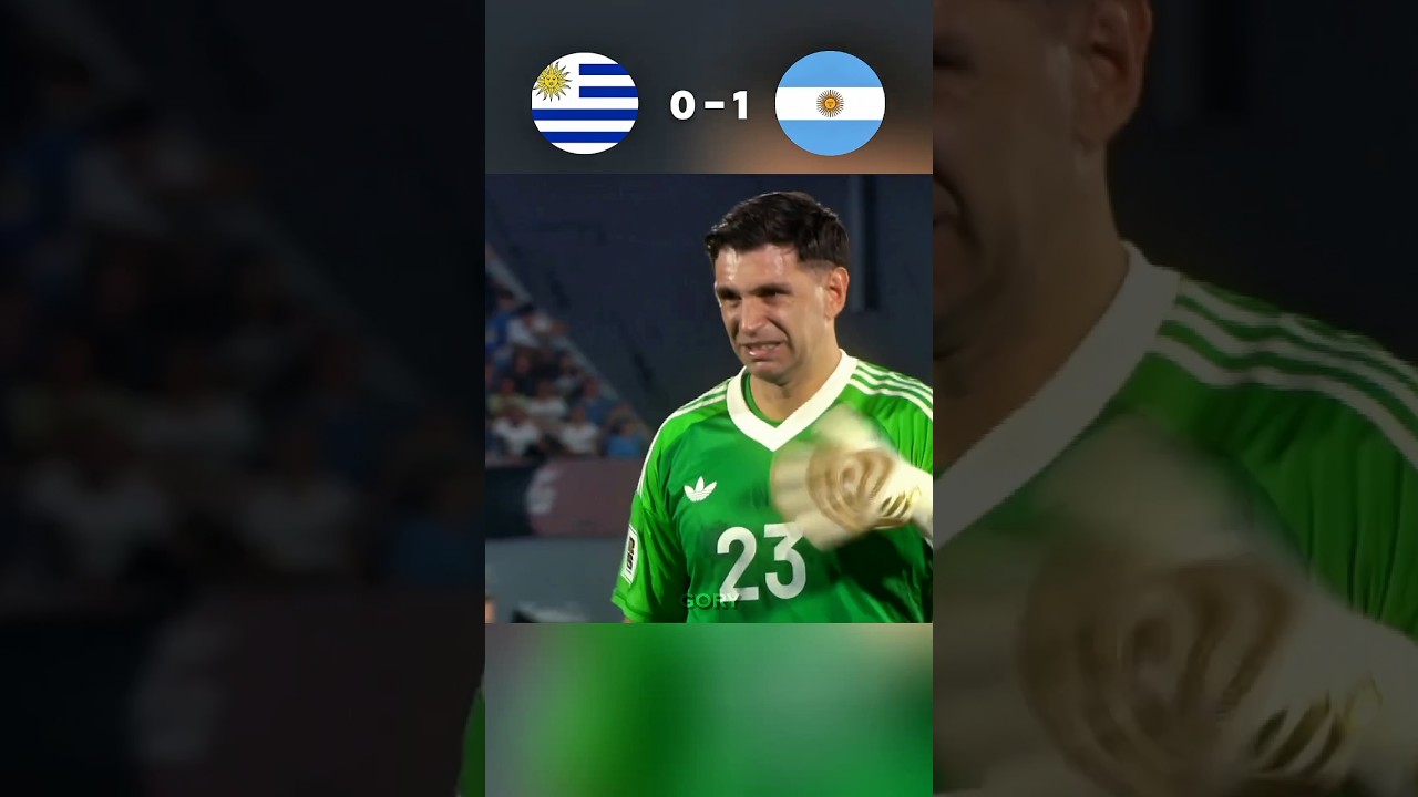 Argentina Triumphs Over Uruguay 1-0 in World Cup Qualifier!