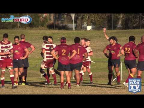 2017 RAMS NHRU Round 11 Premier 1 Highlights - Lake Macquarie Roos Vs University of Newcastle