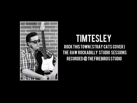 Tim Tesley - Rock This Town ( Stray Cats Cover )