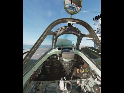 landing on HMS Hermes