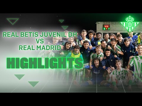 Resumen del partido Real Betis Juvenil DH - Real Madrid (6-1) | CANTERA