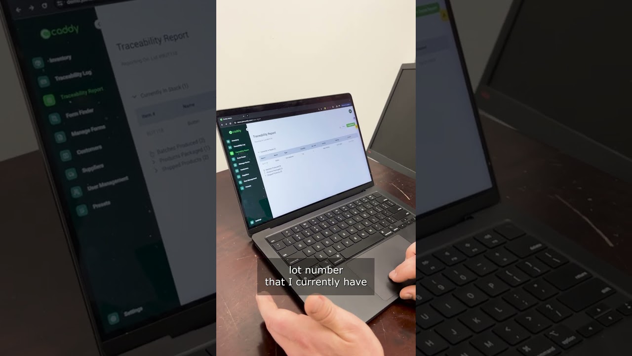 Caddy - Traceability Reporting