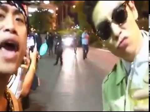 [151002] T.O.P at send-off in Las Vegas