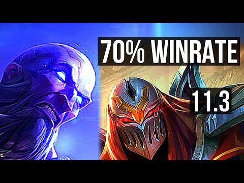 RYZE vs ZED (MID) | 70% winrate, 5/1/9 | BR Diamond | v11.3