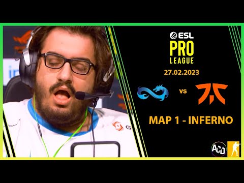 Fnatic'den İntikam Alabilecek Miyiz? /  Eternal Fire vs. Fnatic / Map 1 - Inferno / ESLProLeague S17