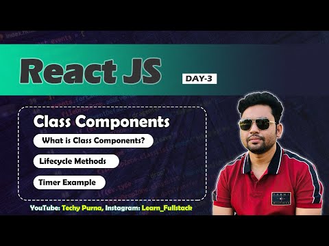 Reactjs Day 3 Components Part 1 Class Components Timer Js Class Function Constructor