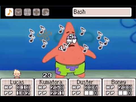 Patrick gets beaten up by Mother 3's Combo Mechanic
