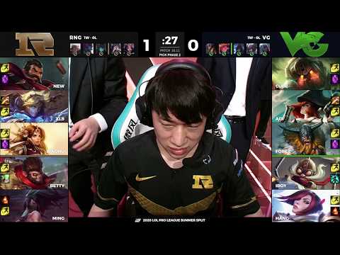 Vici Gaming vs Royal Never Give Up Game 2 Full   LPL Summer 2020 W1D6   VG vs RNG G2