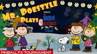 A Charlie Brown Christmas Pinball Tournament Pinball FX