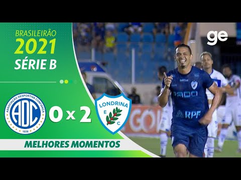 Gols e lances de Confiança-SE x Londrina