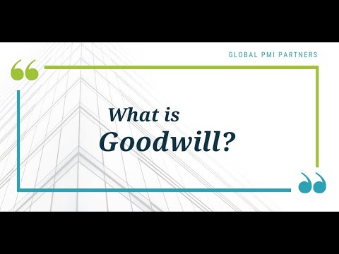 What is Goodwill?