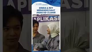 Dinda Hauw dan Rey Mbayang Menangis saat Anak ke-2 Lahir, Sempat Khawatir jika Bayinya Tak Menangis