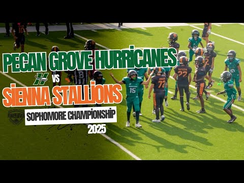 Pecan Grove Hurricanes-vs-Sienna Stallions | FBYFL Sophomore Super Bowl